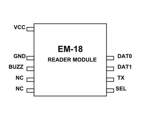 em 18 rfid reader datasheet|em 18 pin diagram.